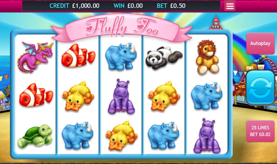 Fluffy Too slot reels